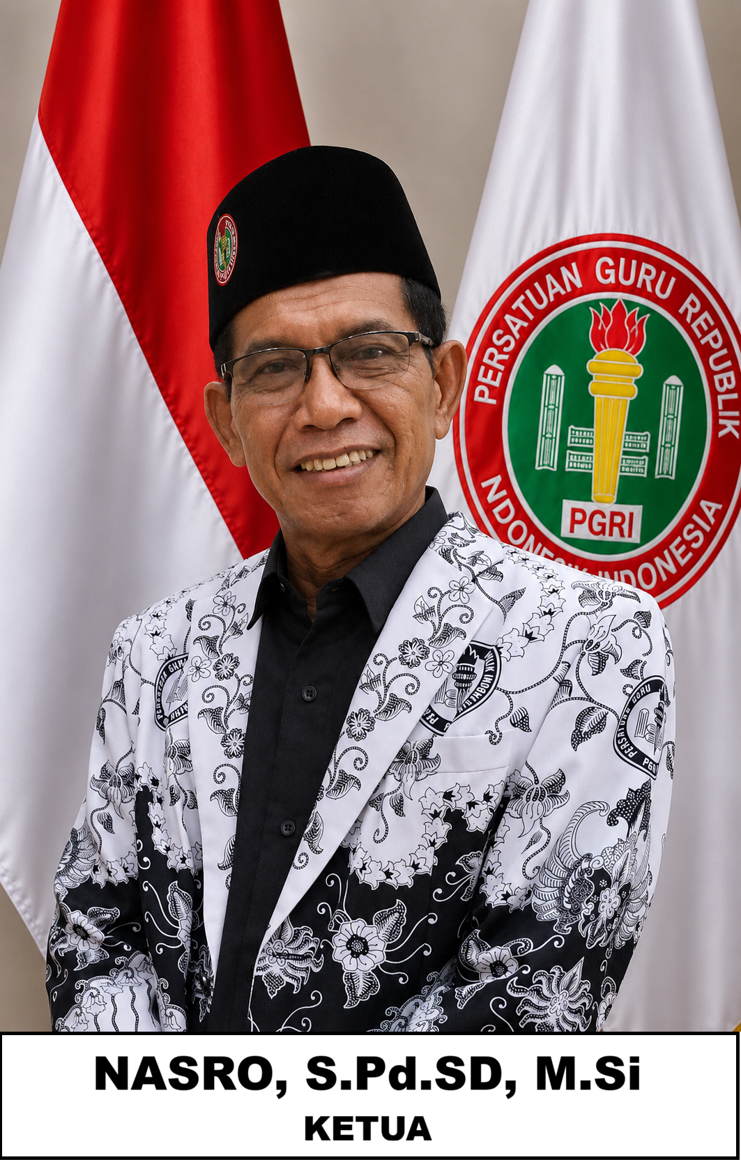 NASRO, S.Pd.SD, M.Si
